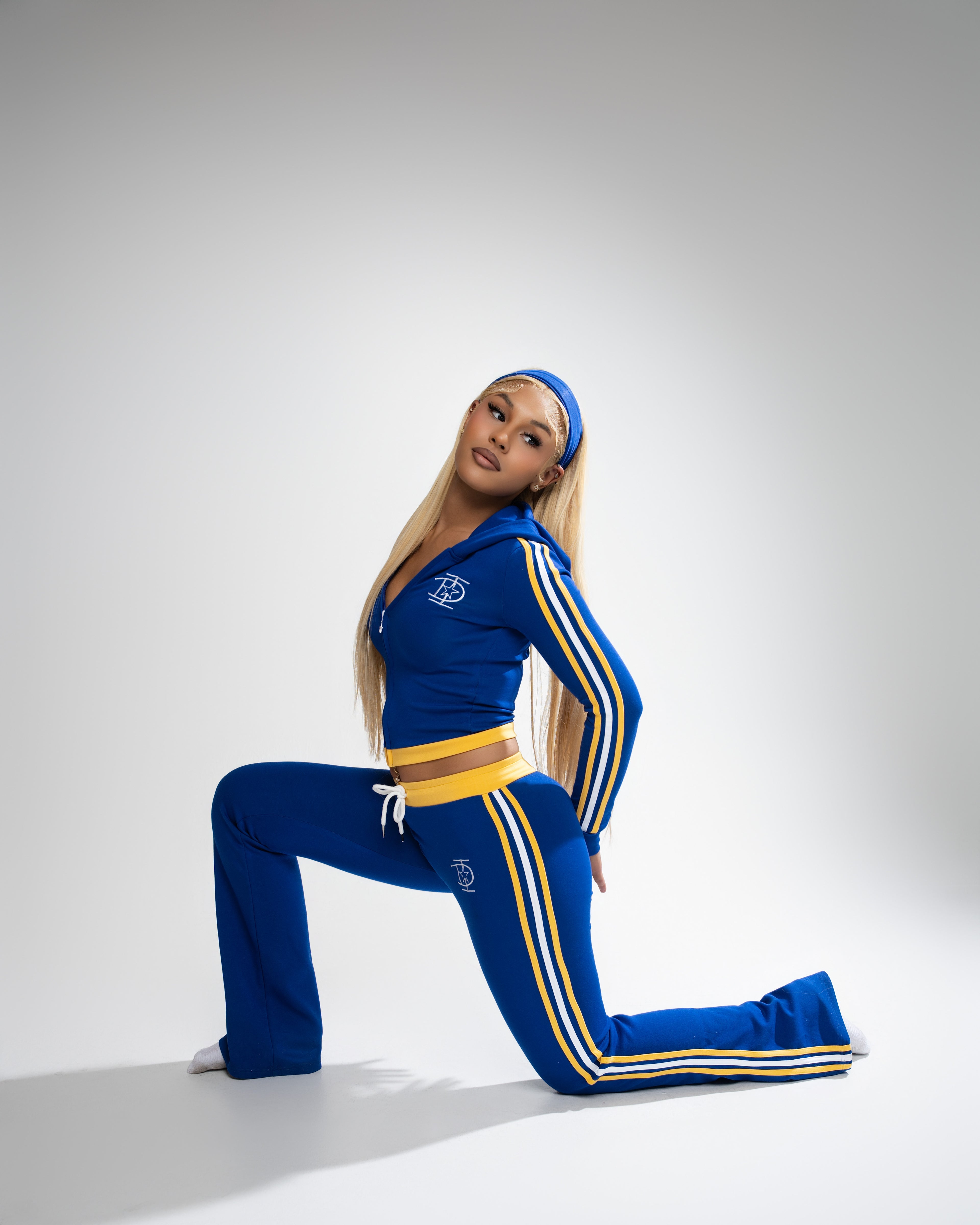 BLUE DREAM FLARE PANTS