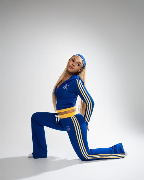 BLUE DREAM FLARE PANTS